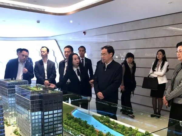 廣州市委領導到廣田國際調研