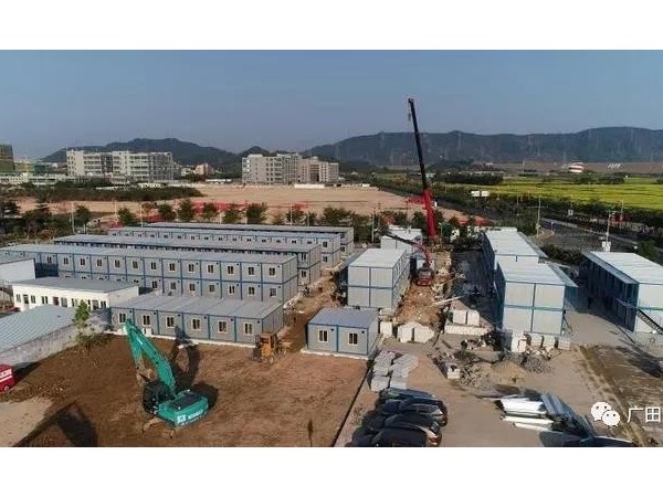 廣田幕墻助力深圳光明區(qū)“小湯山”，率先應(yīng)援防疫建設(shè)！