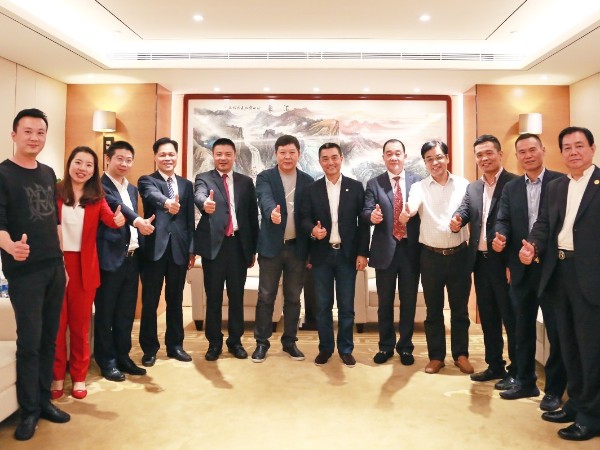 會長蔡傳健 莊小夸隊走進廣田交流學習 ,暢談粵港澳大灣區發展新機遇